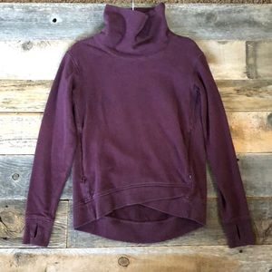 lululemon cowl neck sweatshirt